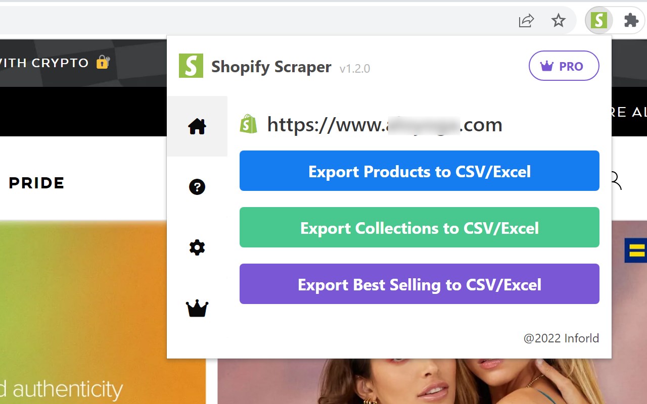 Shopify Scraper - Shopify Store Scraper & spy
