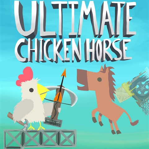 Обложка игры Ultimate Chicken Horse для Xbox Series X|S