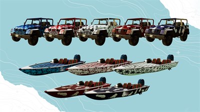 Call of the Wild: The Angler™ — зимний набор украшений для транспорта — скриншот 11