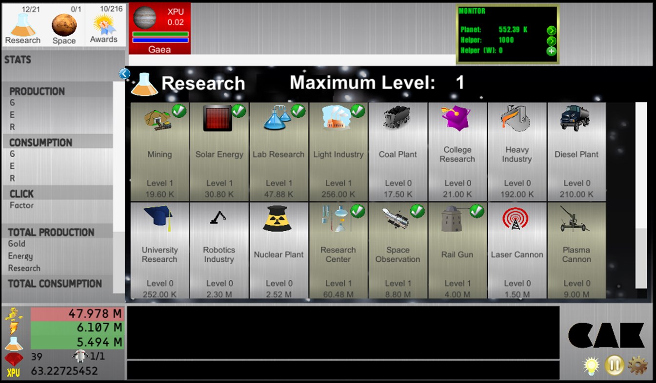 #3. cak Cosmos DEMO (Windows) By: CAKCy