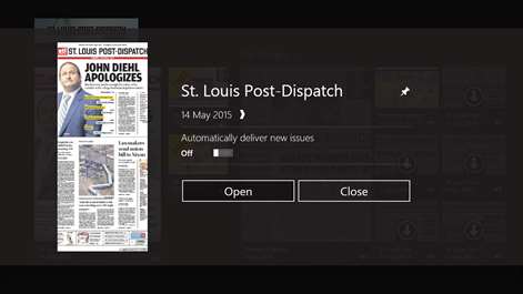 St. Louis Post-Dispatch e-Edition Screenshots 2