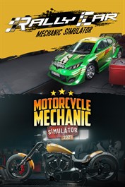 Rally Car Mechanic x Motorcycle Mechanic Simulator 2021