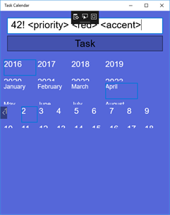 Task Calendar screenshot 2