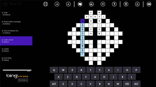 Crosswords Classic by Dynamind Studio screenshot 2