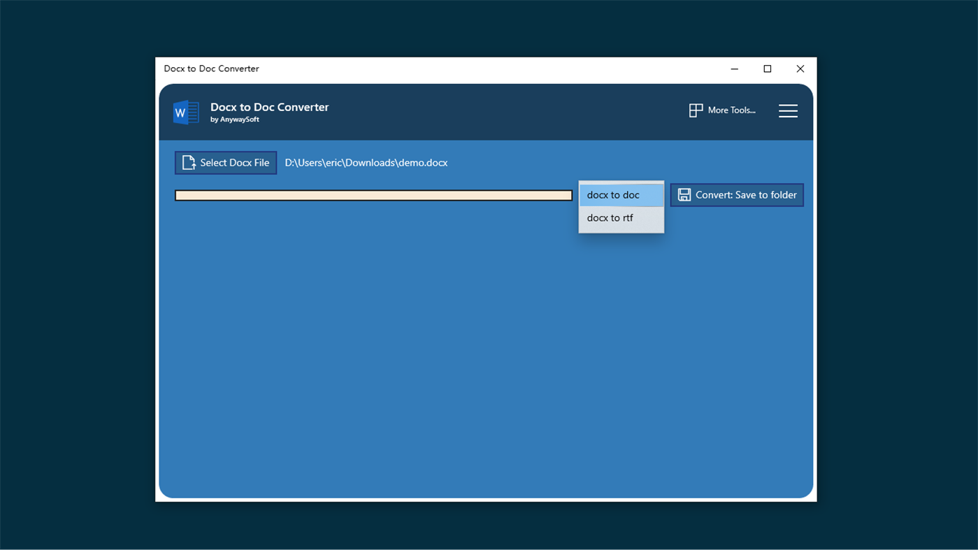#2. Docx to Doc Converter (Windows) Oleh: AnywaySoft, Inc.