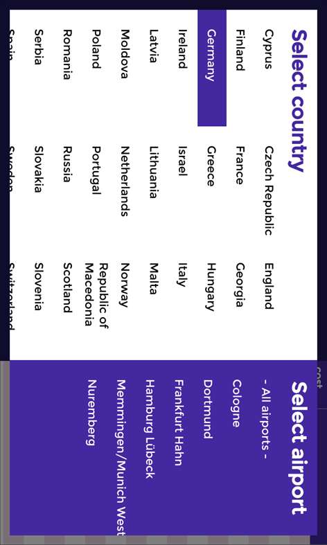 Wizzair Flights Screenshots 1
