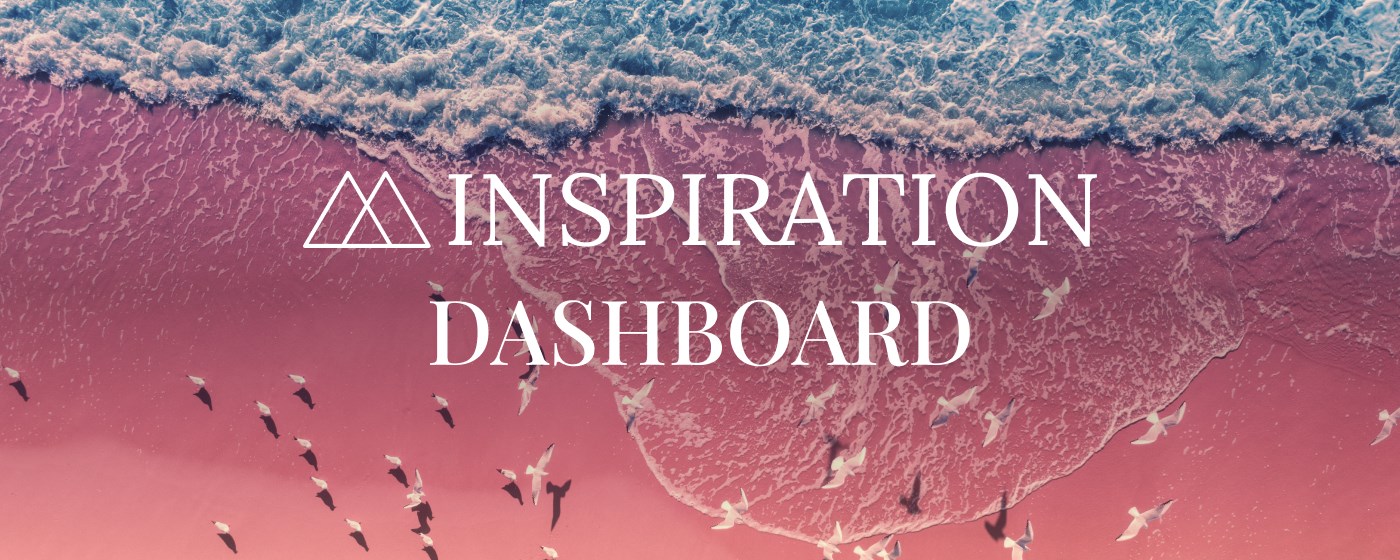 Inspiration Tab Productivity Dashboard marquee promo image