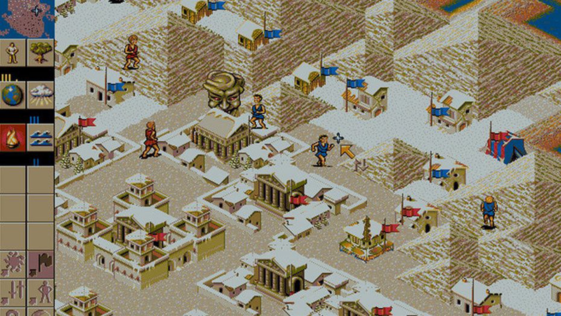 Screenshot 3 from Populous II: Trials of the Olympian Gods