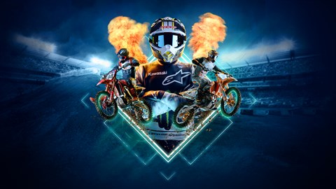 Monster Energy Supercross 6 é bom game de corrida de motos