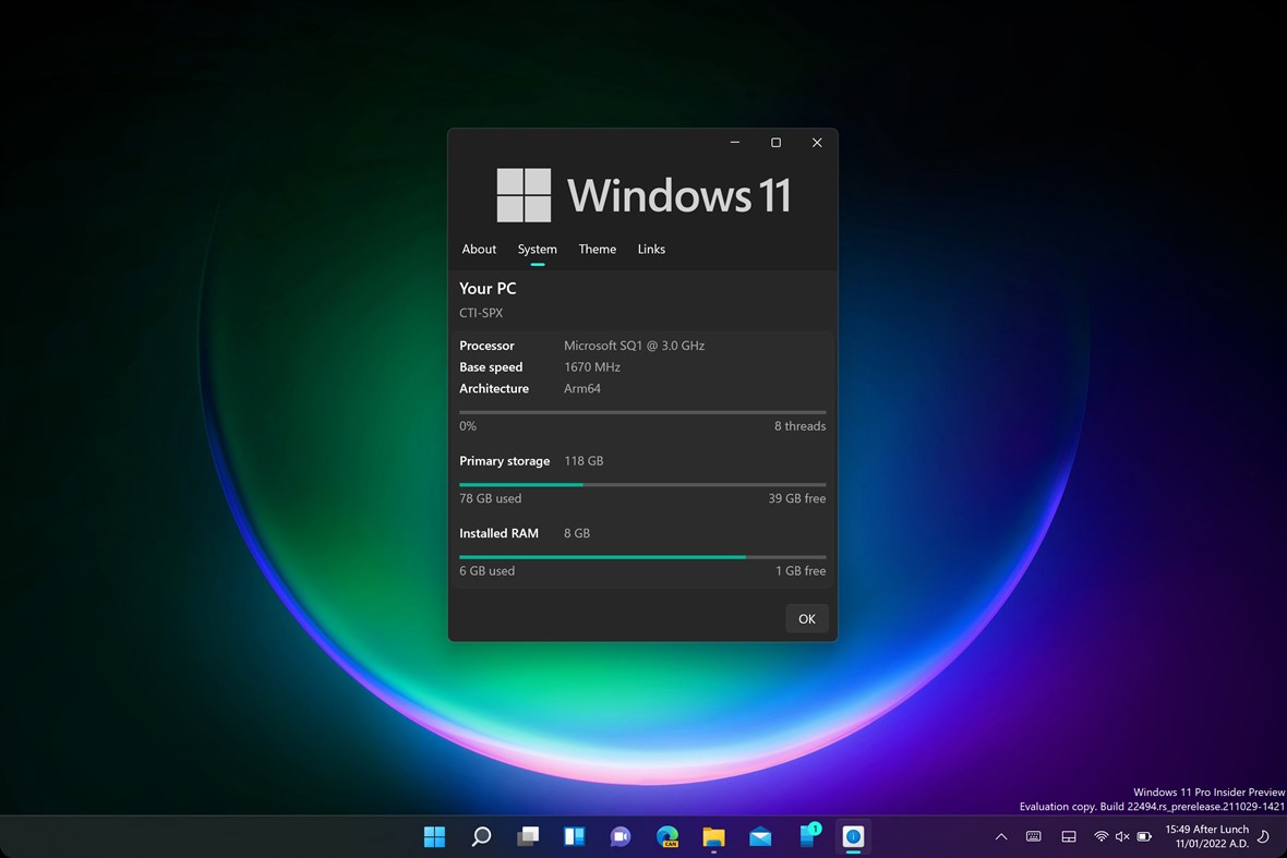 #2. Modern Winver (Windows) By: TorchGM