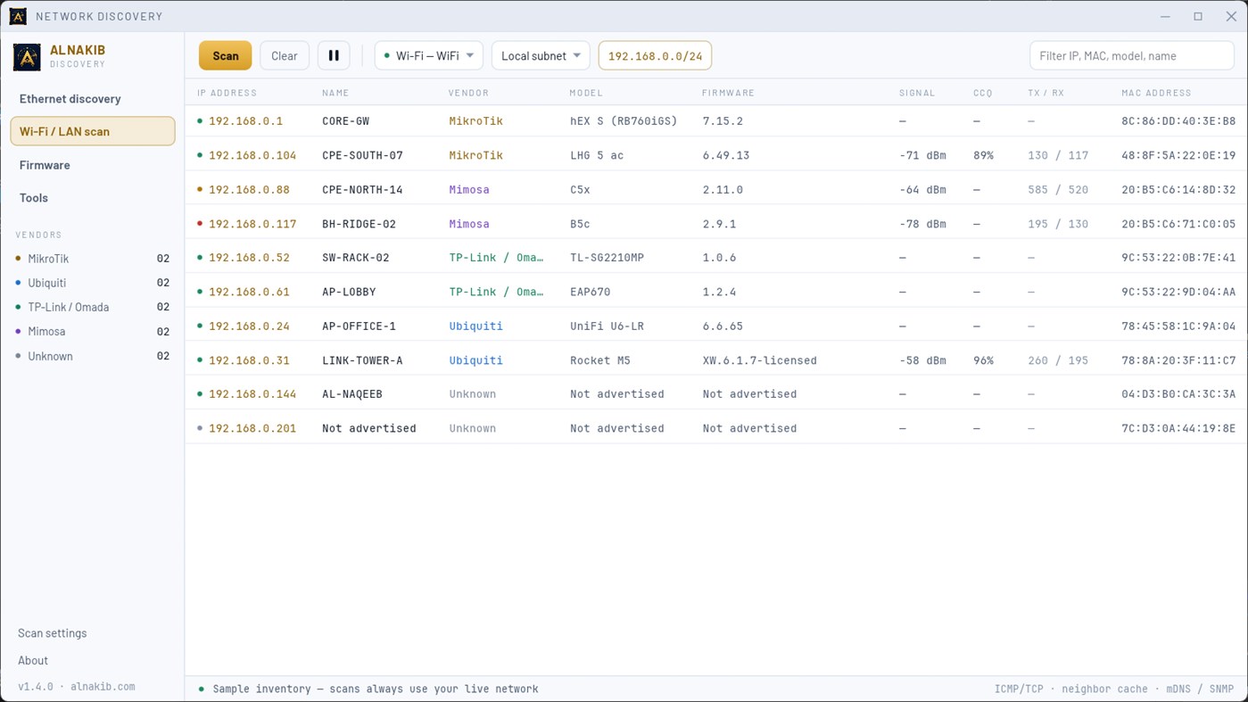 #2. Network Discovery (Windows) Ved: ALNAKIB