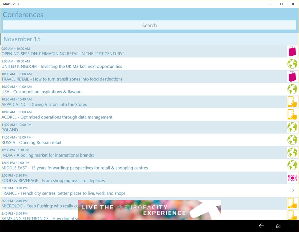 #3. MAPIC 2017 (Windows) Podle: Goomeo