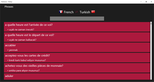 French - Turkish screenshot 4