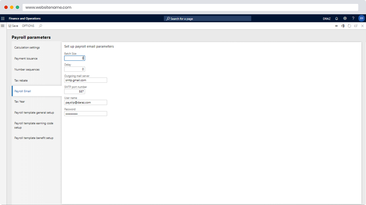 Snapshot 4 of FastTrack Payroll Solution for Fin & Ops