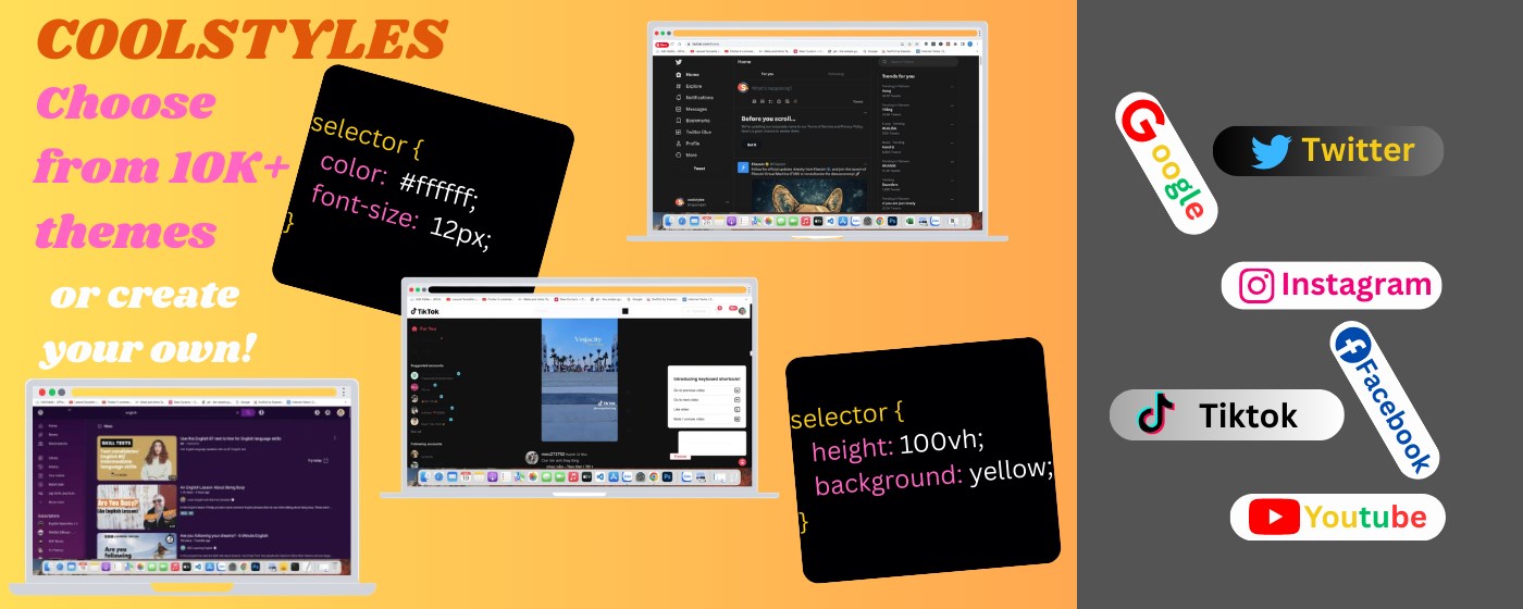 CoolStyles - Create Theme for any website