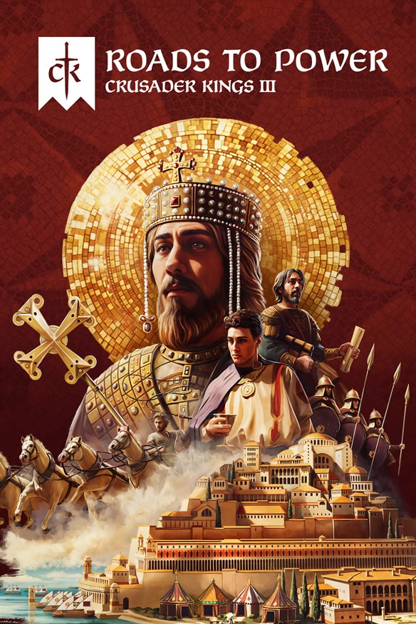 Crusader Kings III: Roads to Power Xbox Series X|S and Xbox One cover art