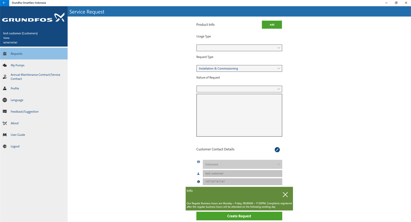 #4. Grundfos SmartServ Indonesia (Windows) Podle: PT. GRUNDFOS POMPA