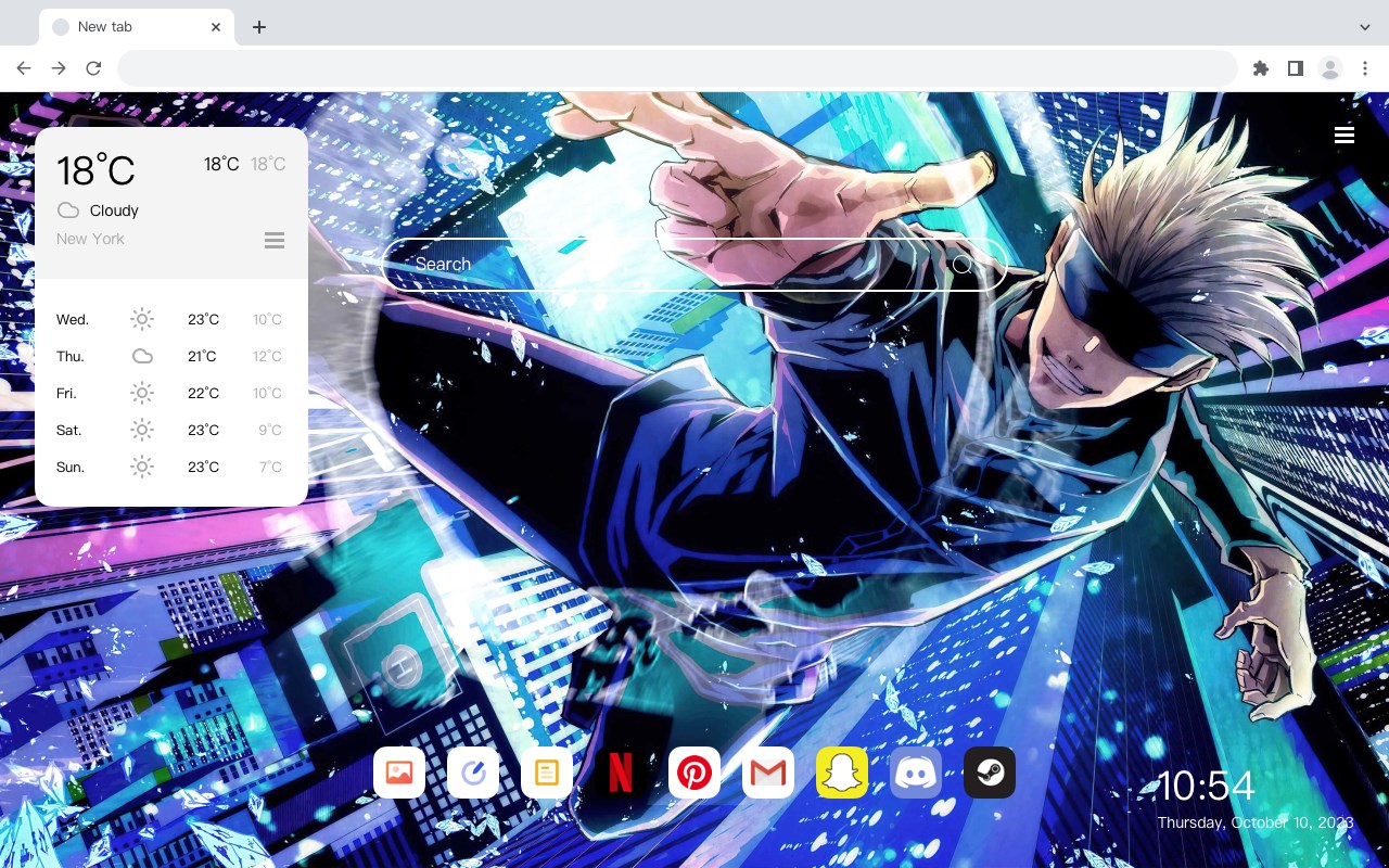 Satoru Gojo 4K Wallpaper HD HomePage
