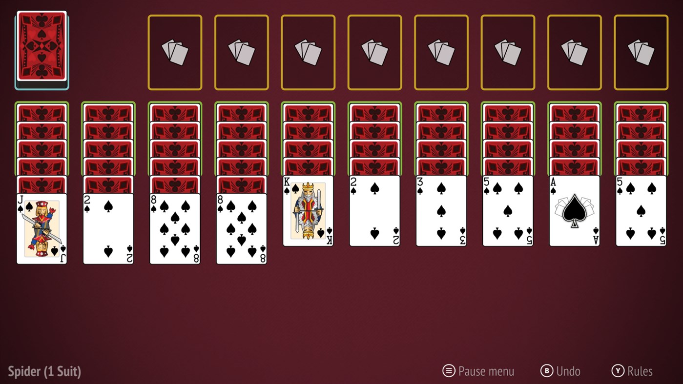 #3. Spider - Solitaire Collection (Xbox) 由: eSolutions Nordic AB