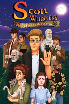 Cover poster for Scott Whiskers in: the Search for Mr. Fumbleclaw