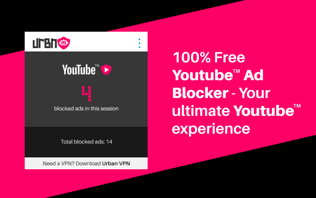 Urban YouTube™ Ad Blocker