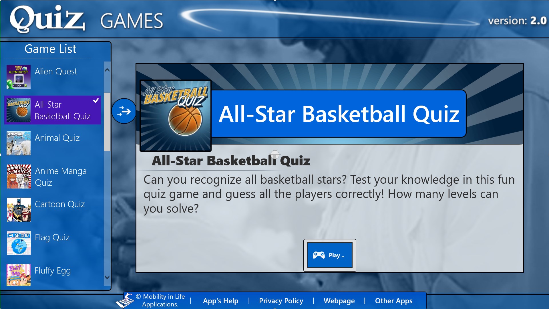 Online Games+ (QUIZ) - Microsoft Apps