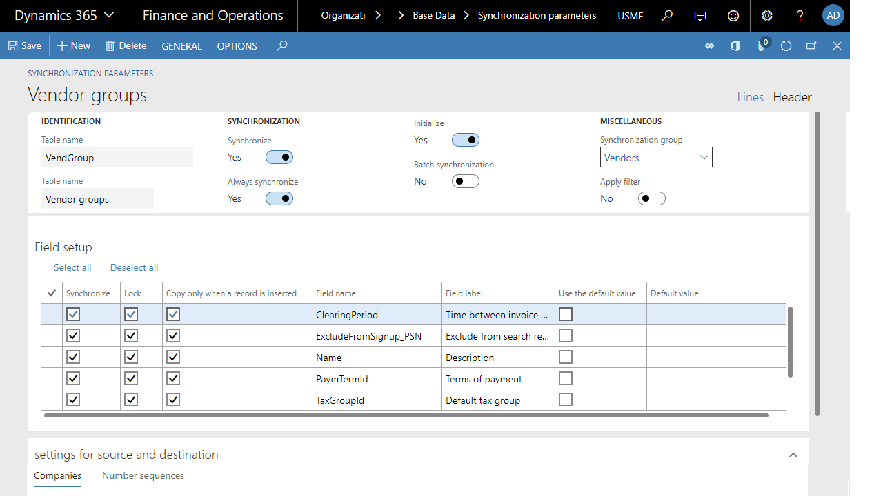 Snapshot 4 of Avanade Master Data Synchronization