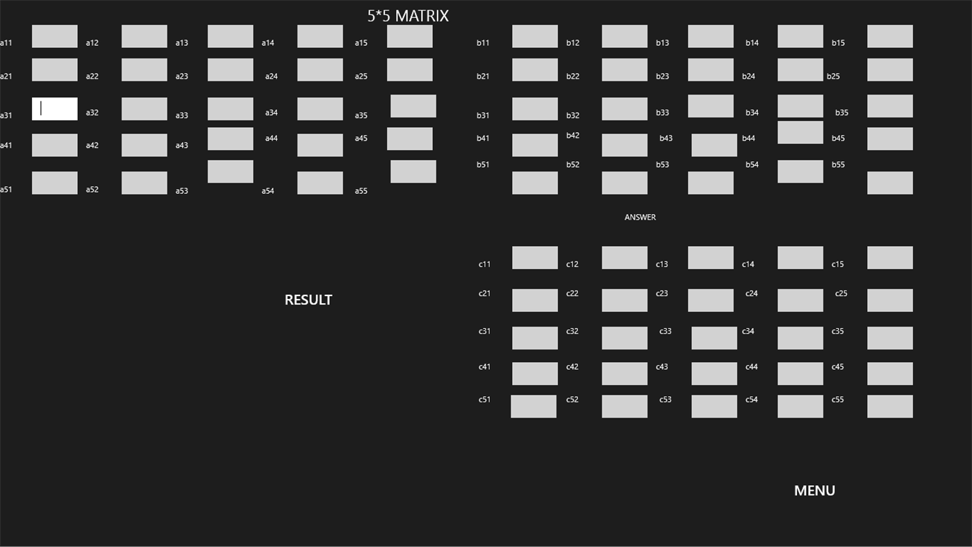 Matrixcalc