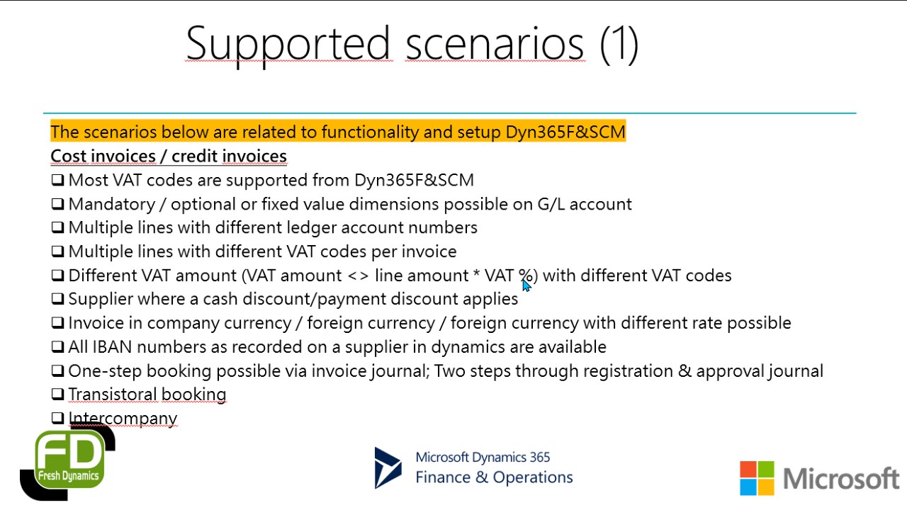 Snapshot 2 of Fresh Dynamics 365 F&SCM API Plugin for Purchase 2 Pay