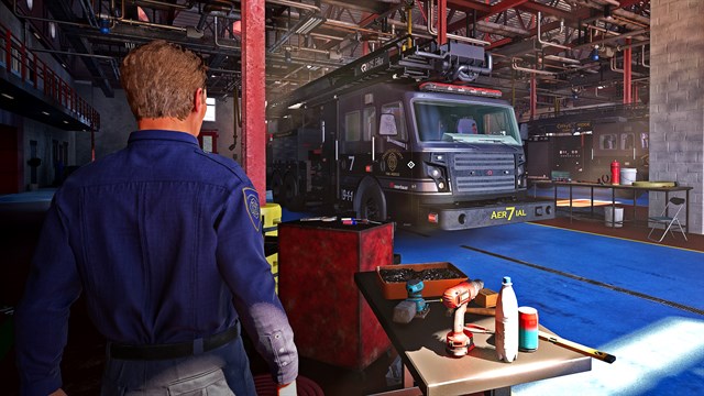 Firefighting Simulator: Ignite - Blackout Truck Edition Skins DLC screenshot 2