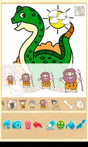 Dinosaur game - coloring pages screenshot 6