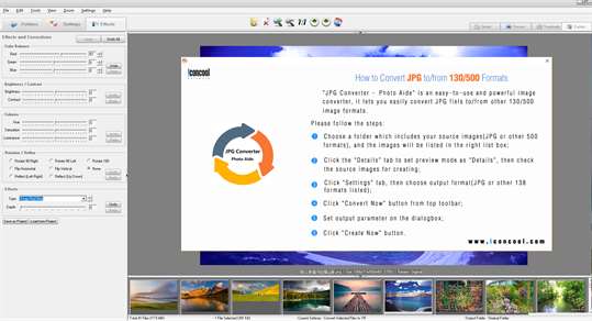 JPG Converter - Photo Aide,Convert JPG to/from 130/500 Image Formats screenshot 1