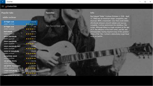 GuitarTab - Tabs and chords screenshot 5
