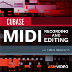 MIDI Record & Edit Course for Cubase 10