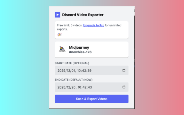 Discord Video Downloader