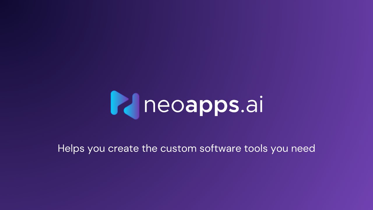 Snapshot 1 of NeoApps.AI
