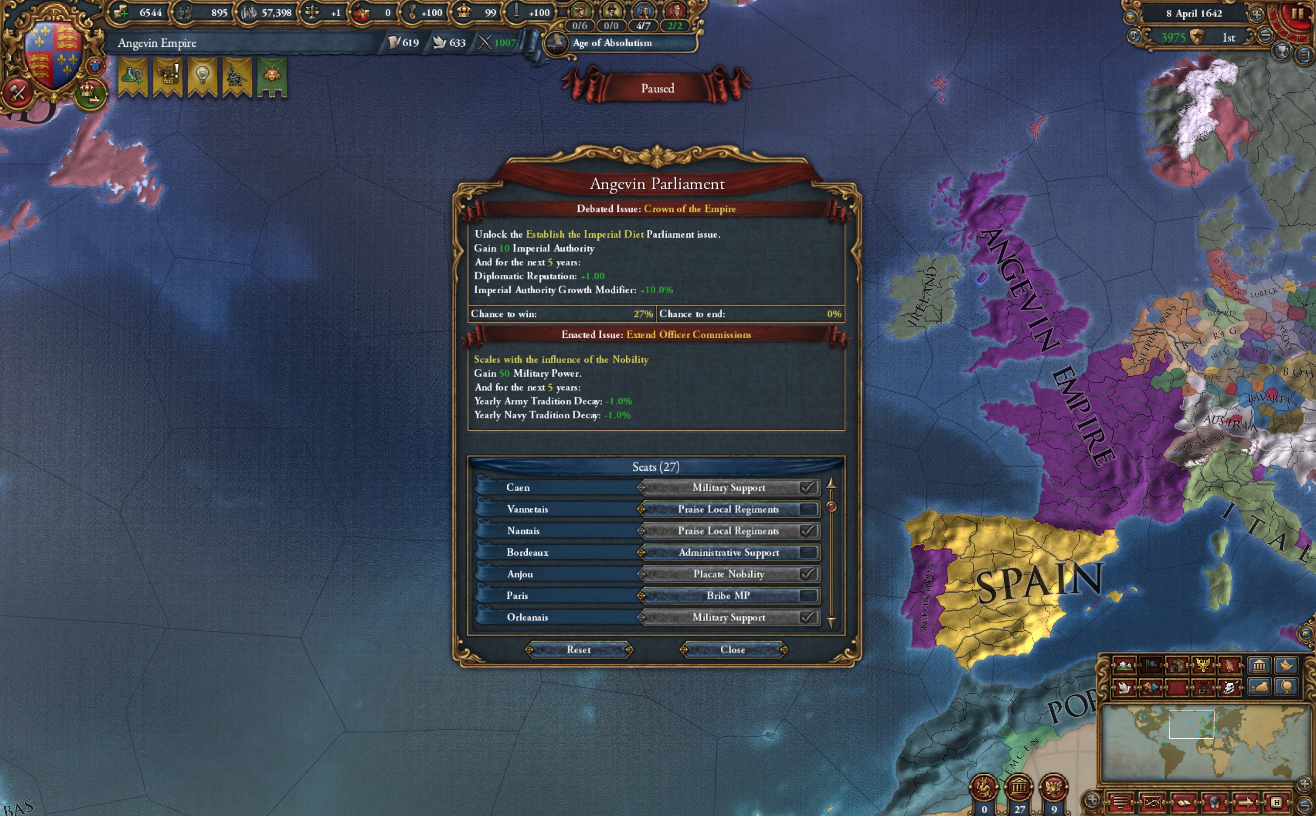 Europa Universalis IV: Domination | Xbox | Chiave | Privato