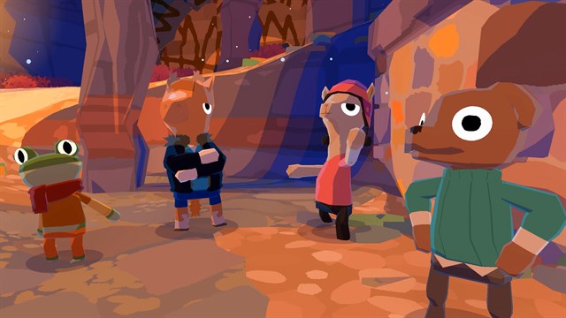 Lil Gator Game: In the Dark screenshot 1