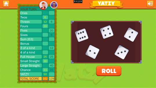 Yahtzee Free screenshot 1