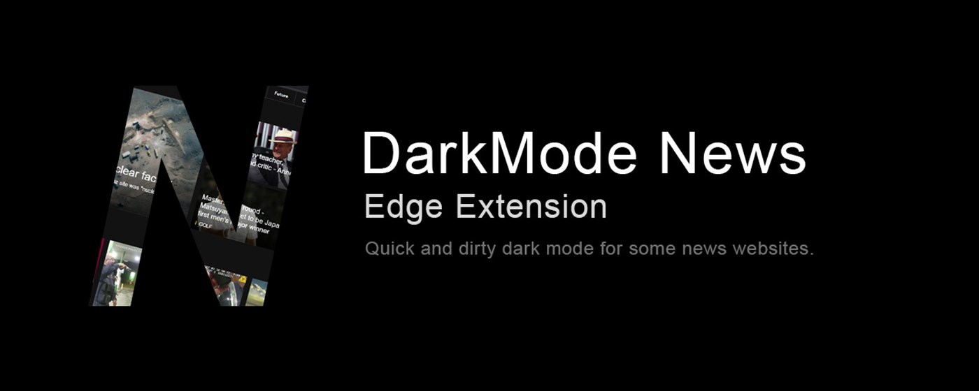 DarkMode News marquee promo image