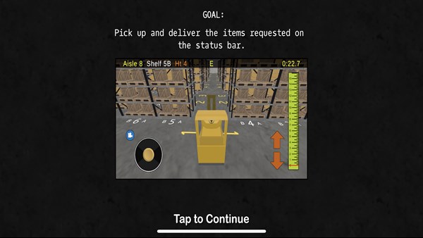 Forklift Warehouse Challenge — 6