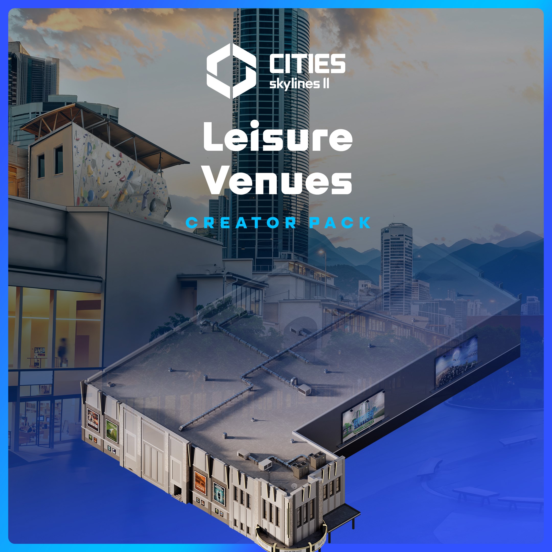 Cities: Skylines II - Creator Pack: Leisure Venues