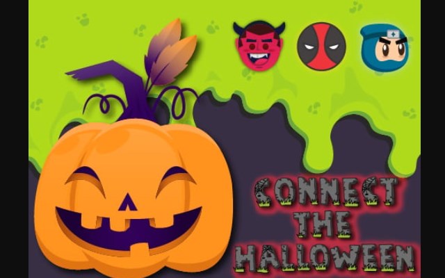 Connect The Halloween Game