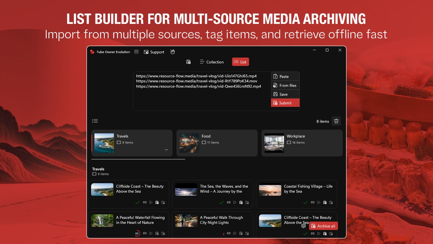 Video Downloader & MP3 Downloader - Tube Owner E screenshot