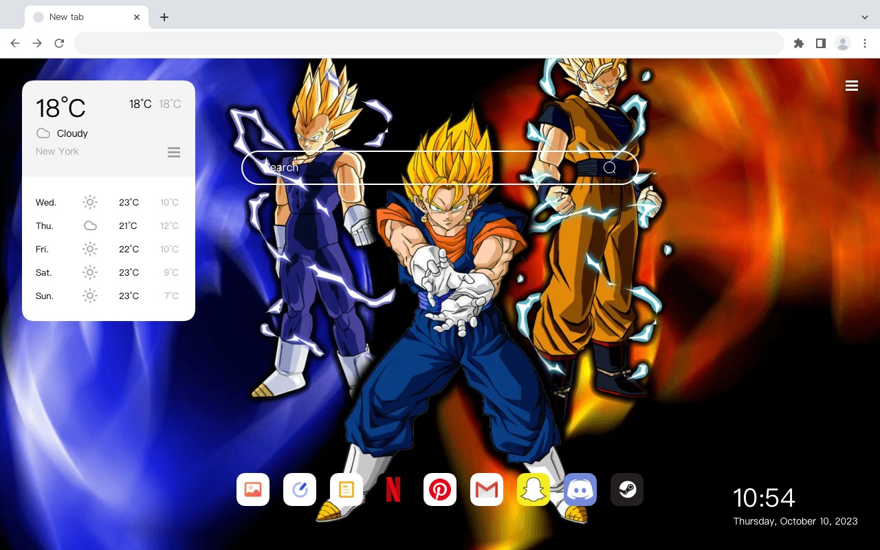 Dragon Ball: Goku Theme 4K Wallpaper HomePage