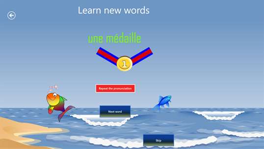 Learn French Memory Game screenshot 2