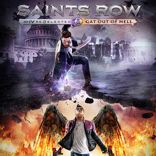 Saints Row IV: Re-Elected & Gat out of Hell for xbox