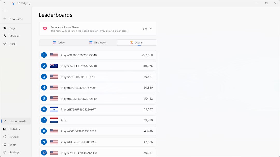 2D Mahjong - Free download and play on Windows | Microsoft Store