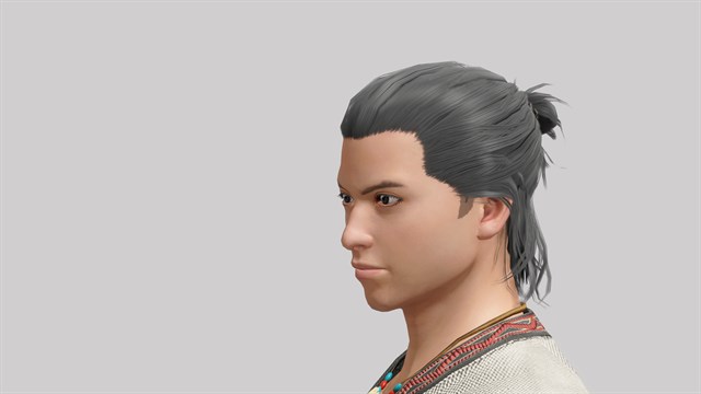 "Samurai" hairstyle screenshot 1