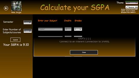 CGPA-Tracker screenshot 8